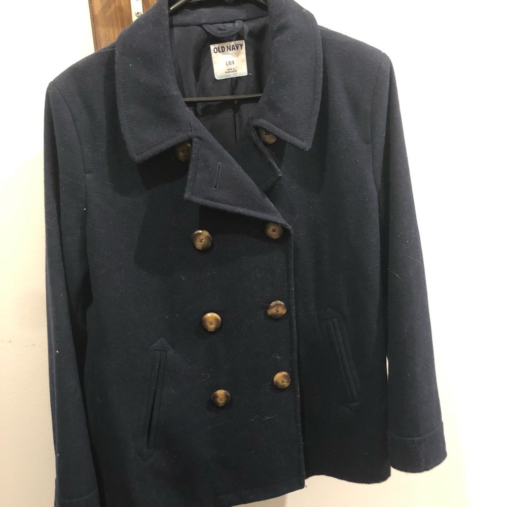 Large women’s pea coat from old navy